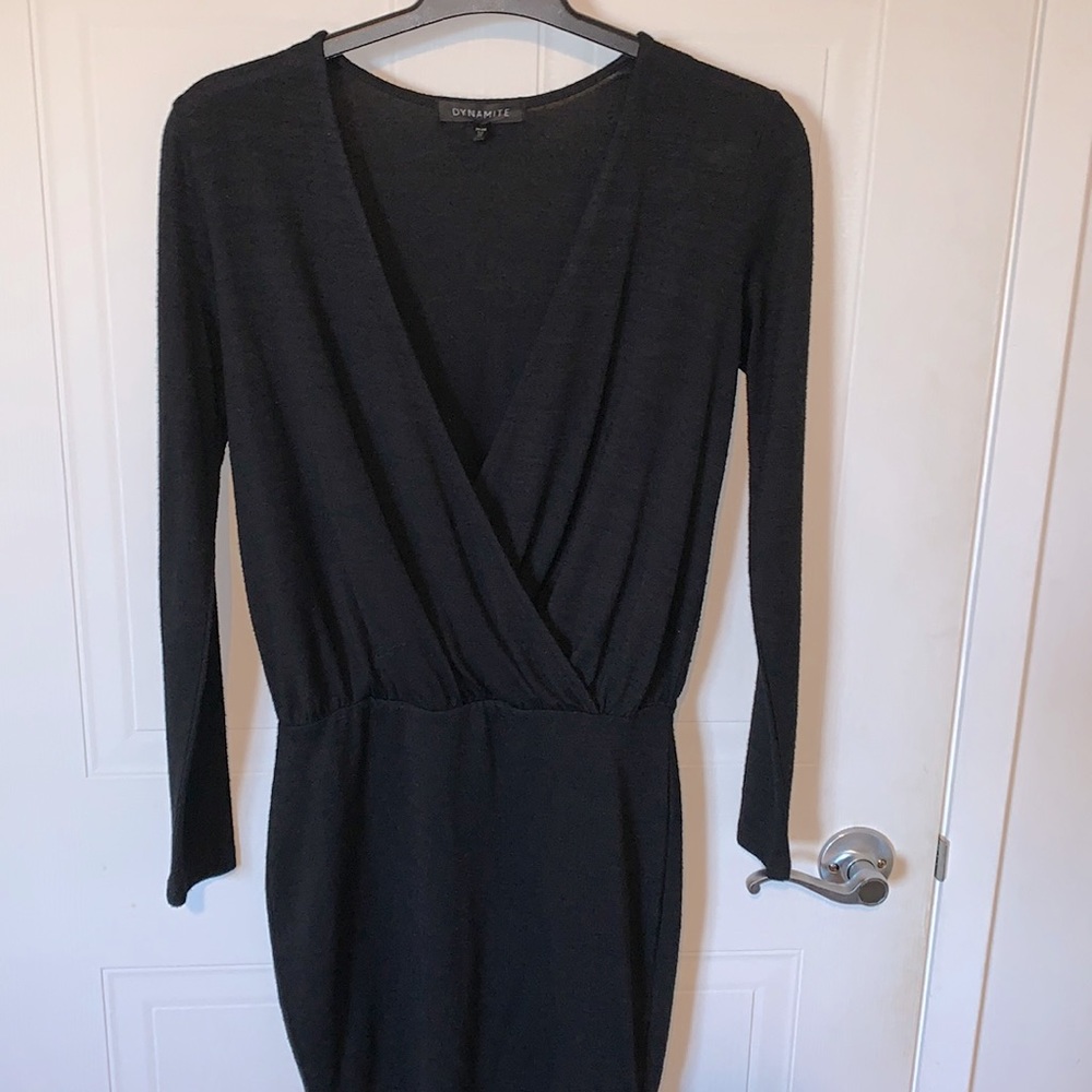Dynamite NWOT long sleeves mini dress  sweater